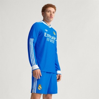 Adidas Real Madrid 25/26 Authentieke Derde Voetbalshirt met Lange Mouwen