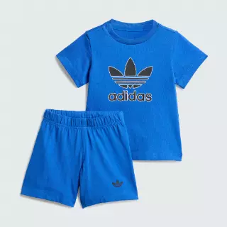 Adidas Short Tee Set Big Logo Execution Kids