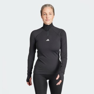 Adidas Techfit COLD.RDY Training Longsleeve met Korte Rits