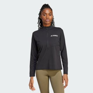 Adidas Terrex Multi Climacool Longsleeve met Halflange Rits