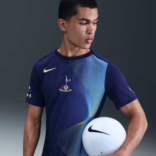 Tottenham Hotspur Academy Pro Derde Nike Total 90 Dri-FIT warming-uptop voor heren - Blauw