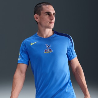 Tottenham Hotspur Strike Derde Nike Total 90 voetbaltop met korte mouwen en Dri-FIT voor heren - Blauw