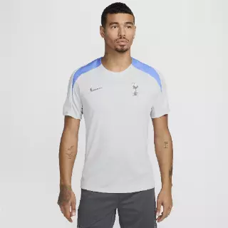 Tottenham Hotspur Strike Nike Dri-FIT knit voetbaltop met korte mouwen voor heren - Grijs