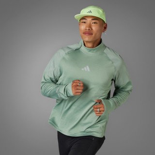 Adidas Ultimate Hi Vis Reflective Shirt met Halflange Rits