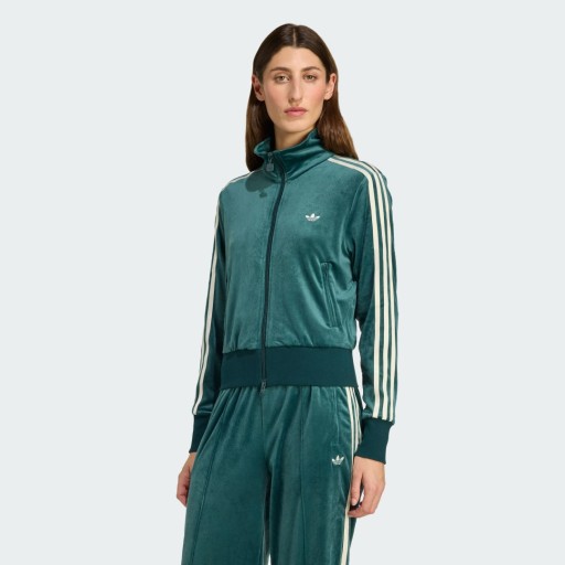 Adidas  Originals x Liberty London Debossed Velvet Firebird Trainingsjack
