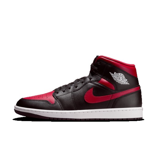 Air Jordan 1 Mid Herenschoenen - Zwart