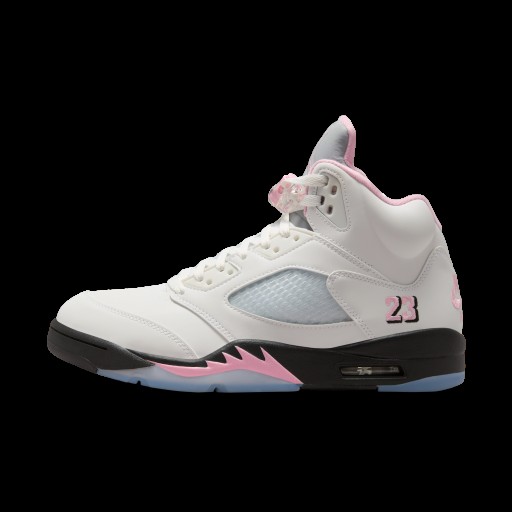 Air Jordan 5 Retro 'Medium Soft Pink' herenschoenen - Wit