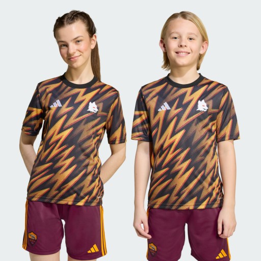 Adidas AS Roma 25/26 Pre-Match Shirt Kids