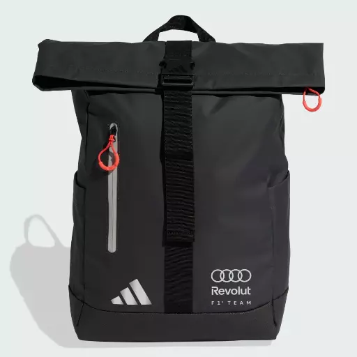 Adidas AUDI REVOLUT F1 TEAM HYBRIDE RUGZAK MET ROLL-TOPSLUITING