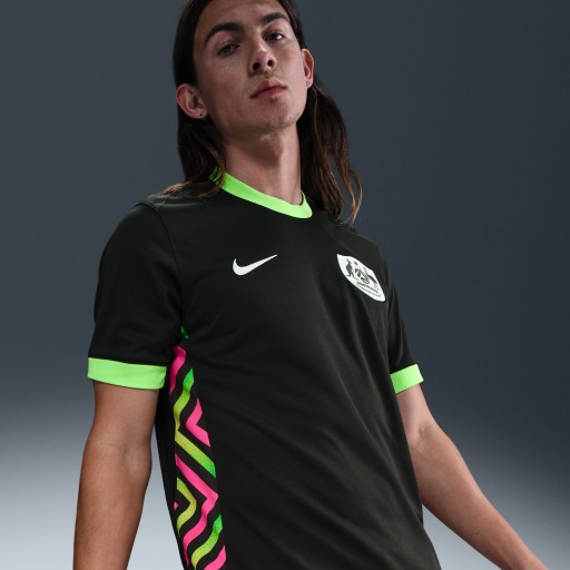 Australië 2025/26 Stadium Uit Nike Dri-FIT replicavoetbalshirt voor heren - Groen