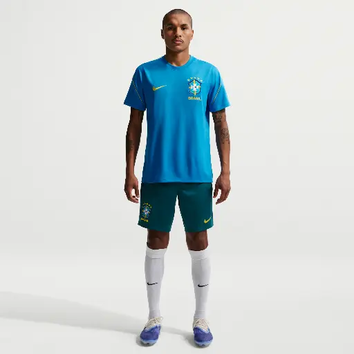 Brazil Strike Nike Dri-FIT knit voetbalshorts voor heren - Groen