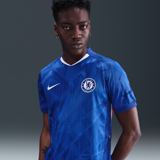 Chelsea FC 2025/26 Stadium Thuis Nike Dri-FIT replicavoetbalshirt voor heren - Blauw