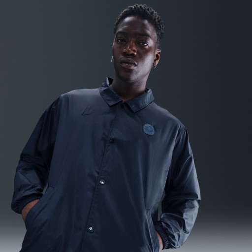 Chelsea FC Club Nike voetbalcoachjack voor heren - Blauw