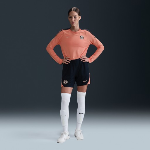 Chelsea FC Strike Special Edition Nike knit voetbalshorts voor dames - Blauw