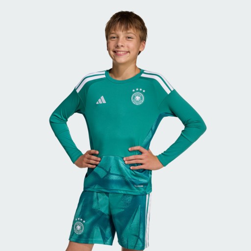 Adidas Duitsland 26 Thuis Keepersshirt met Lange Mouwen Kids