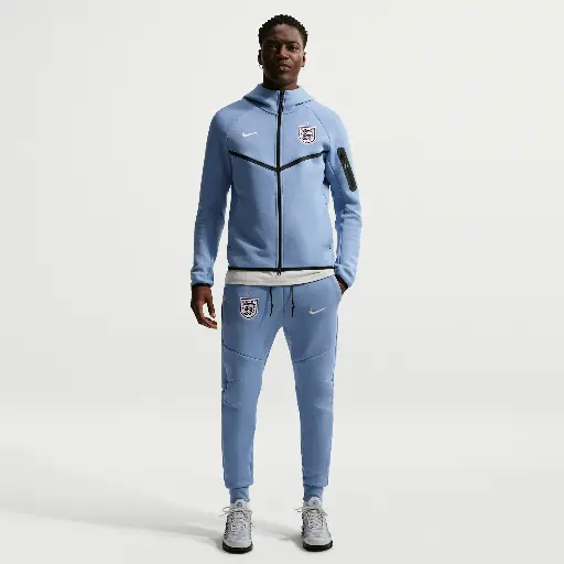 Engeland Tech Fleece Nike voetbalbroek voor heren - Blauw