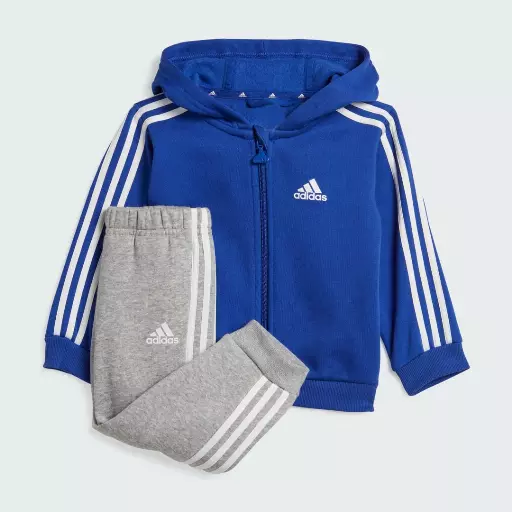 Adidas Essentials Joggingpak met Rits en Capuchon