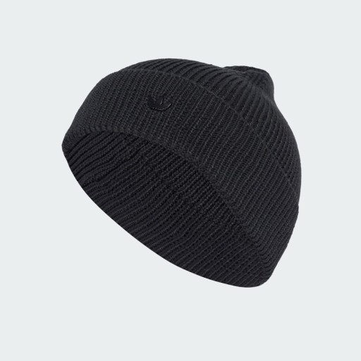 Adidas Everyday Icons Beanie With Tonal Metal Trefoil