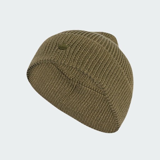Adidas Everyday Icons Beanie With Tonal Metal Trefoil
