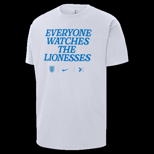 Everyone Watches Women's Sports™ 'England' Nike by TOGETHXR voetbalshirt - Wit