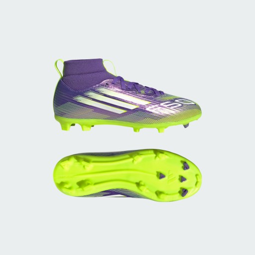 Adidas F50 League Mid Firm/Multi-Ground Voetbalschoenen Kids
