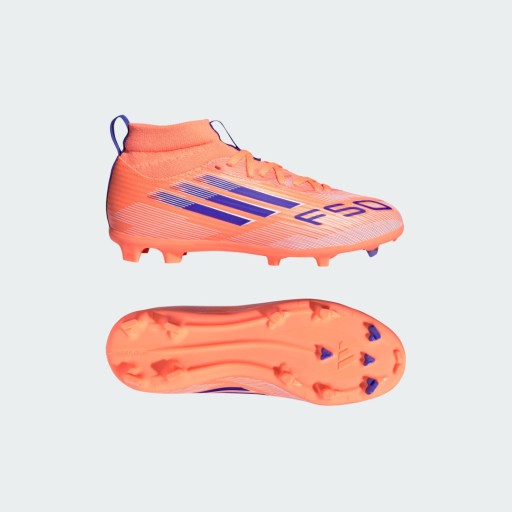 Adidas F50 League Mid Firm/Multi-Ground Voetbalschoenen Kids