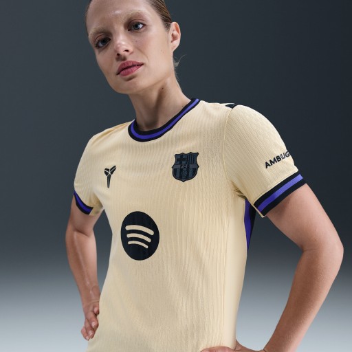 FC Barcelona 2025/26 Match Uit Kobe authentiek voetbalshirt met Dri-FIT ADV voor dames - Bruin
