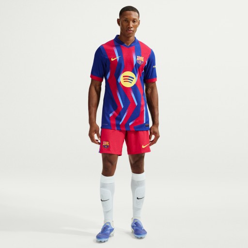 FC Barcelona 2025/26 Match Vierde Nike Dri-FIT ADV authentieke voetbalshorts voor heren - Rood
