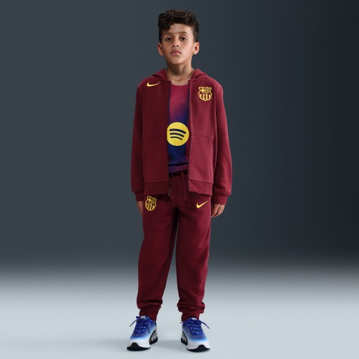 FC Barcelona Club Fourth Nike voetbaljoggingbroek voor jongens - Rood