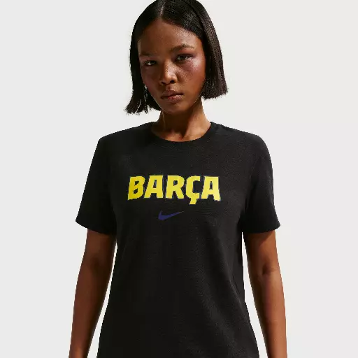FC Barcelona Nike voetbalshirt voor dames - Zwart