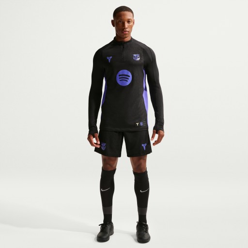 FC Barcelona Strike Elite Uit Kobe Dri-FIT ADV knit voetbalshorts voor heren - Zwart
