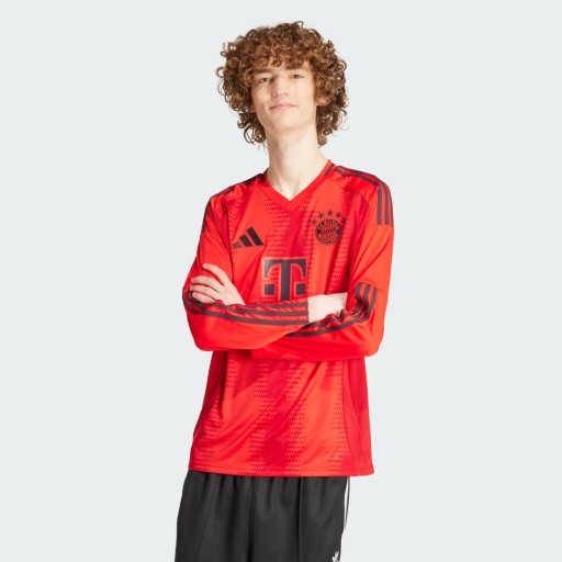Adidas FC Bayern München 24/25 Thuisshirt met Lange Mouwen