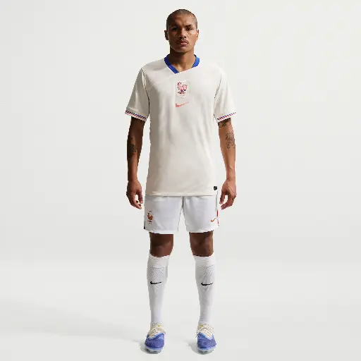 FFF 2026 Stadium Thuis Nike Dri-FIT replica voetbalshorts voor heren - Wit