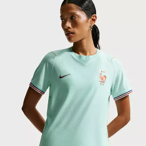 FFF 2026 Stadium Uit Nike Dri-FIT replicavoetbalshirt voor dames - Groen