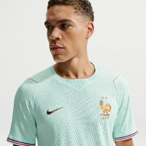 FFF 2026/27 Match Away Nike Aero-FIT authentiek voetbalshirt voor heren - Groen
