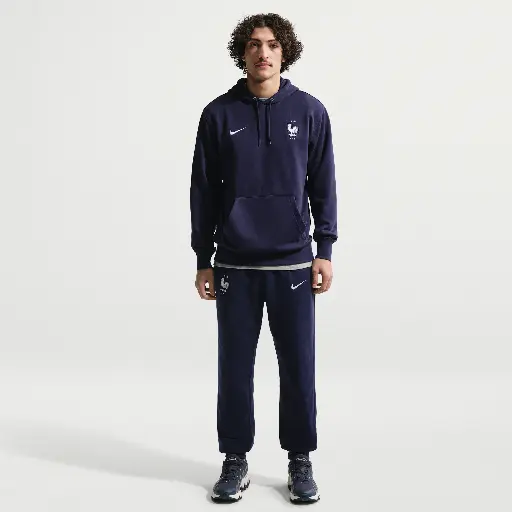 FFF Club Nike voetbaljoggingbroek van sweatstof voor heren - Blauw