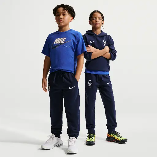 FFF Club Nike voetbaljoggingbroek voor jongens - Blauw