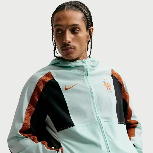 FFF Energy Nike Dri-FIT geweven voetbaljack voor heren - Groen