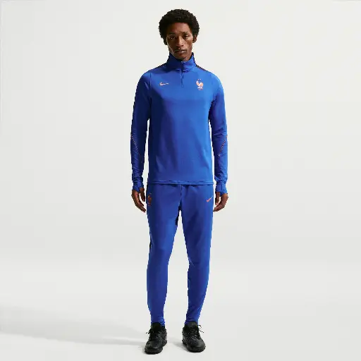 FFF Strike Nike Dri-FIT knit voetbalbroek voor heren - Blauw
