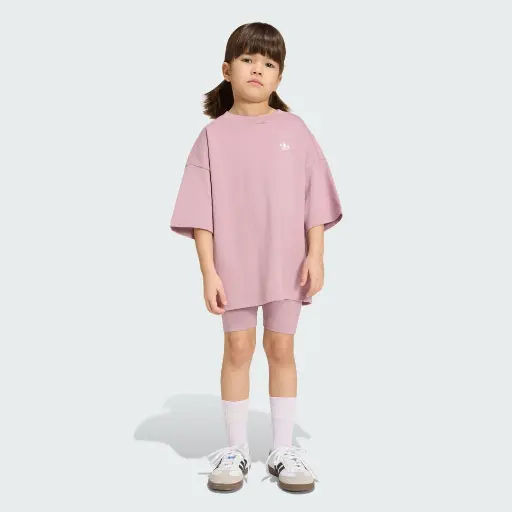 Adidas FIETSSHORT EN T-SHIRT SET