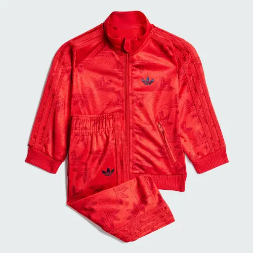 Adidas Firebird Trainingspak Monogram AOP Kids