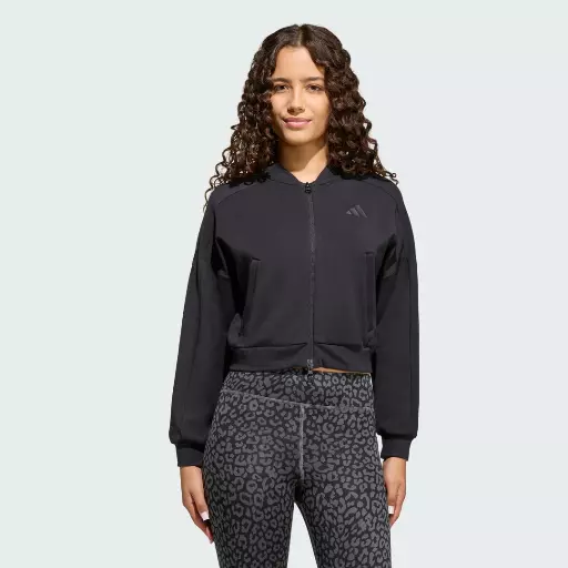 Adidas FUTURE ICONS 3 STRIPES TRACKTOP MET LANGE RITSSLUITING