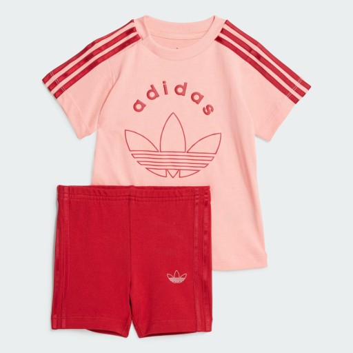 Adidas Graphics Cycling Shorts Set Kids