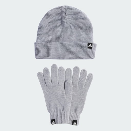 Adidas Handschoenen + Beanie Set