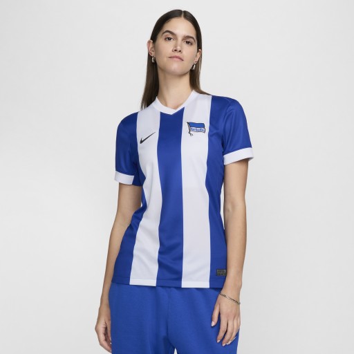 Hertha BSC 2024/25 Stadium Thuis Nike Dri-FIT replica voetbalshirt voor dames - Blauw