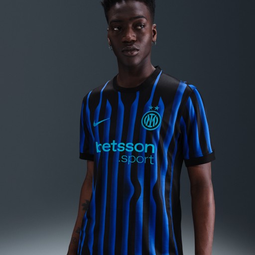 Inter Milan 2025/26 Stadium Thuis Nike Dri-FIT replicavoetbalshirt voor heren - Blauw