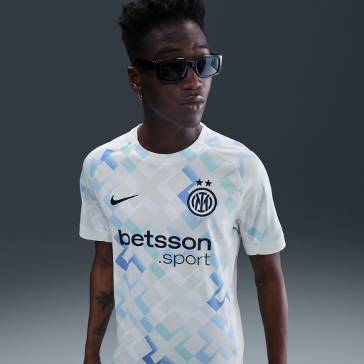 Inter Milan 2025/26 Stadium Uit Nike Dri-FIT replicavoetbalshirt voor heren - Blauw