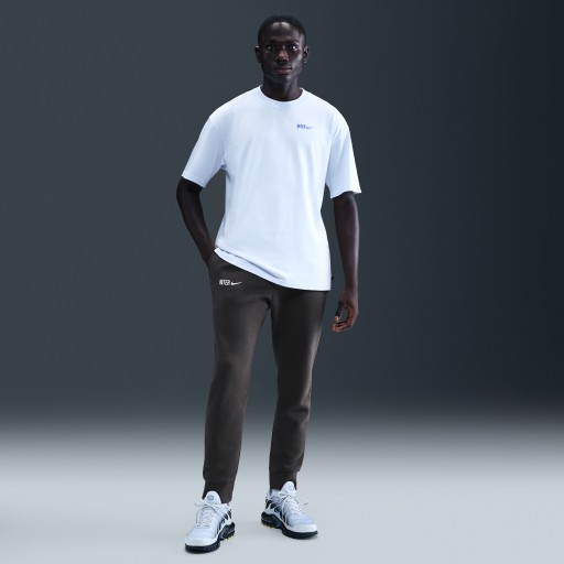 Inter Milan Club Nike voetbaljoggingbroek van fleece voor heren - Grijs