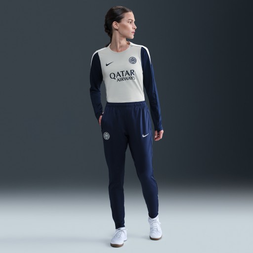 Inter Milan Strike Nike Dri-FIT knit voetbalbroek voor dames - Blauw