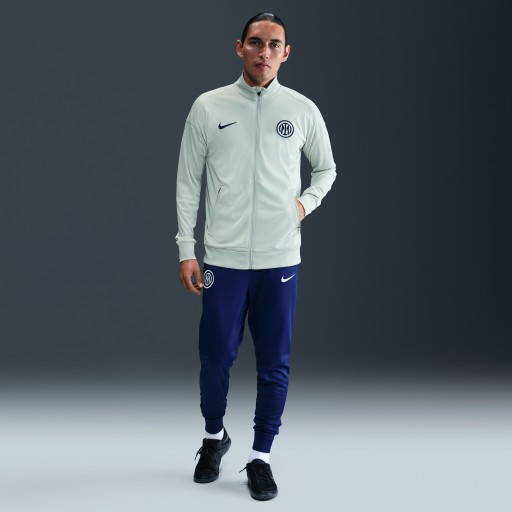 Inter Milan Strike Nike Dri-FIT knit voetbaltrainingspak voor heren - Grijs